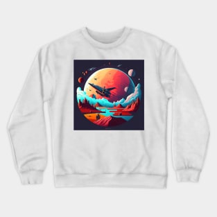 Conquering space Crewneck Sweatshirt